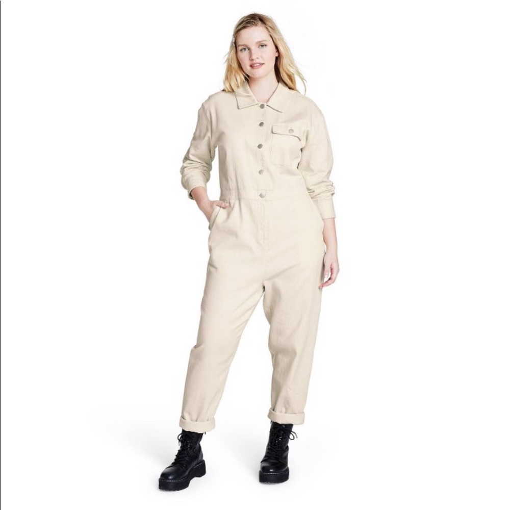 Women’s White Jumpsuit